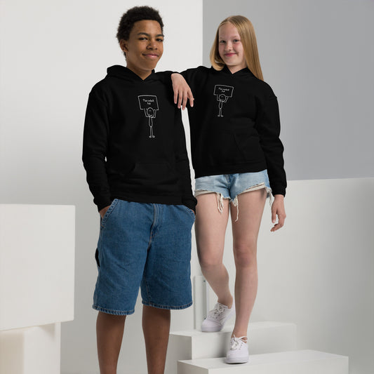 The coolest kid - Youth Hoodie Sweatshirt