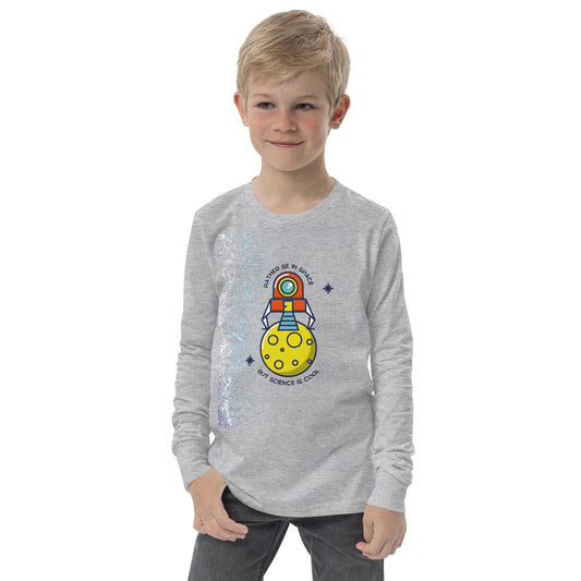 Rather be in Space - Camiseta de manga larga para jóvenes