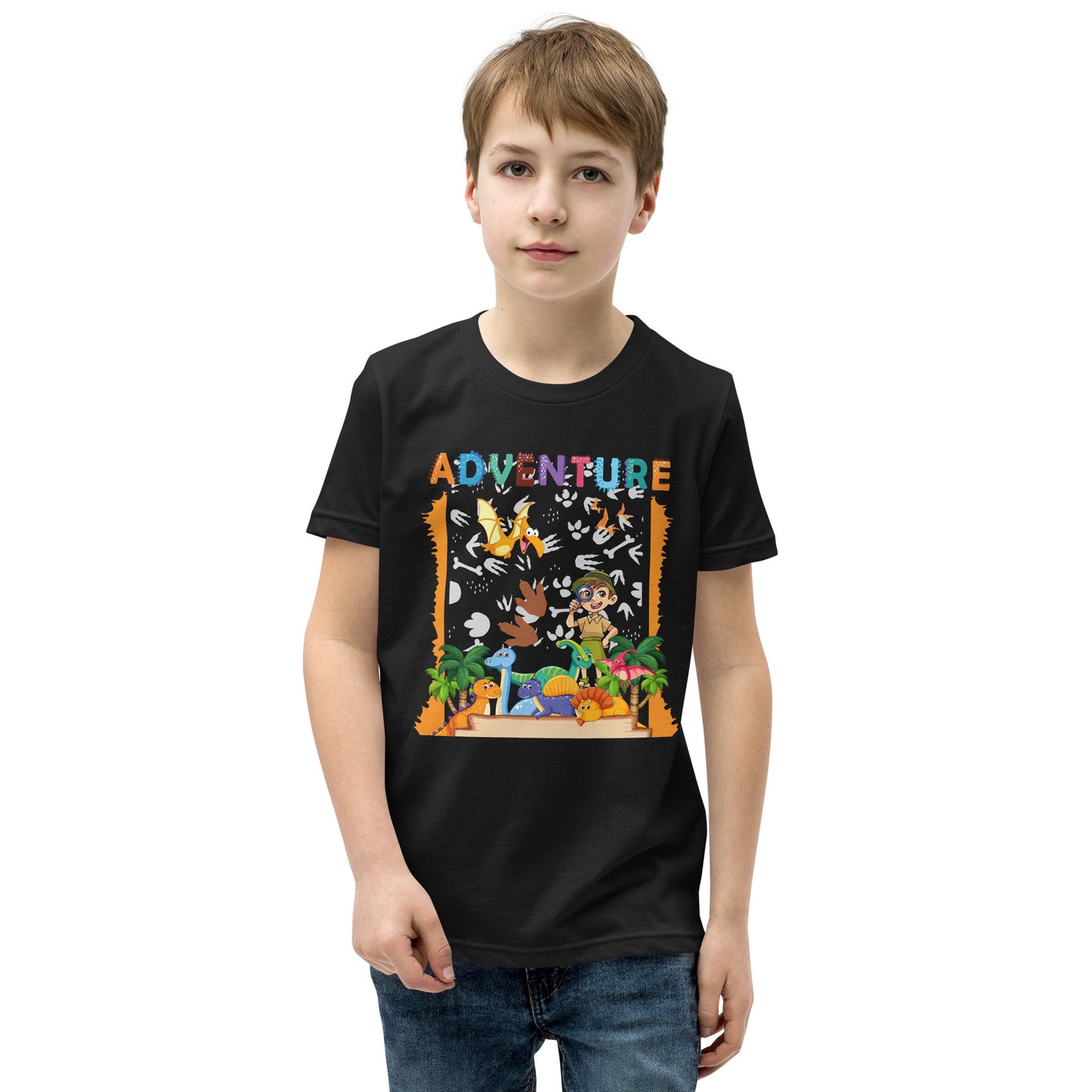 Adventure Dinosaurs Youth Tee Shirt
