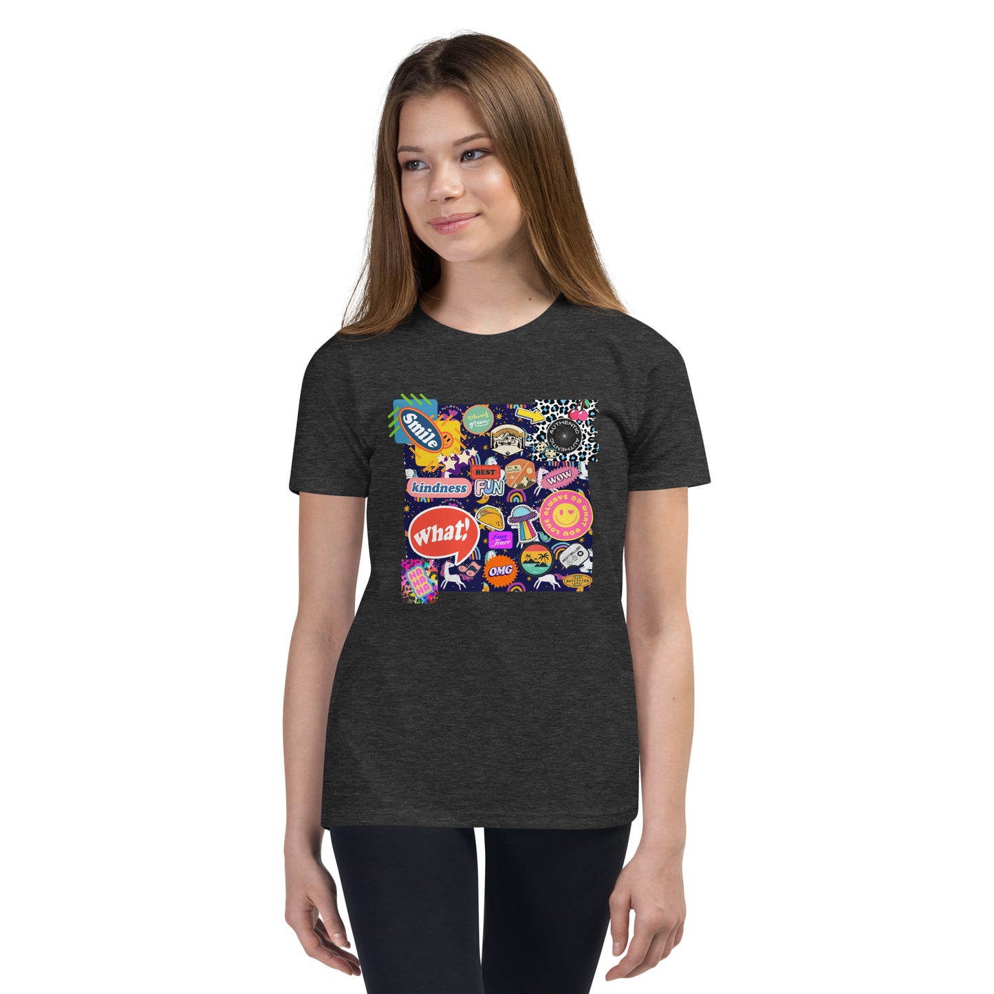 Patches to make you Smile Youth Tee Shirt
