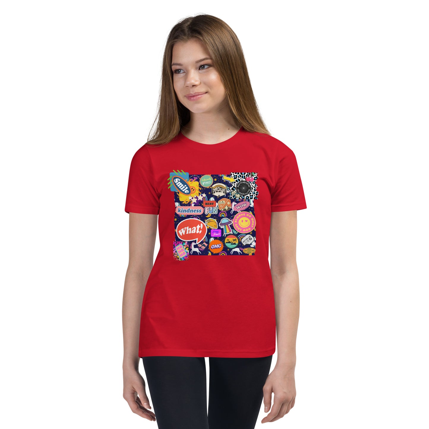 Patches to make you Smile Youth Tee Shirt