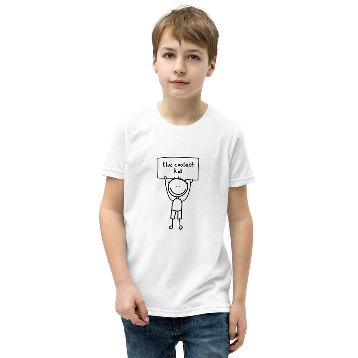The coolest kid (boy ) - Youth Short Sleeve Tee Shirt