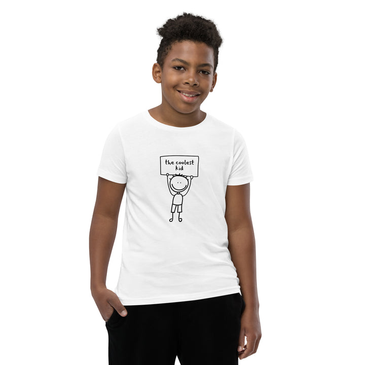 The coolest kid (boy ) - Youth Short Sleeve Tee Shirt