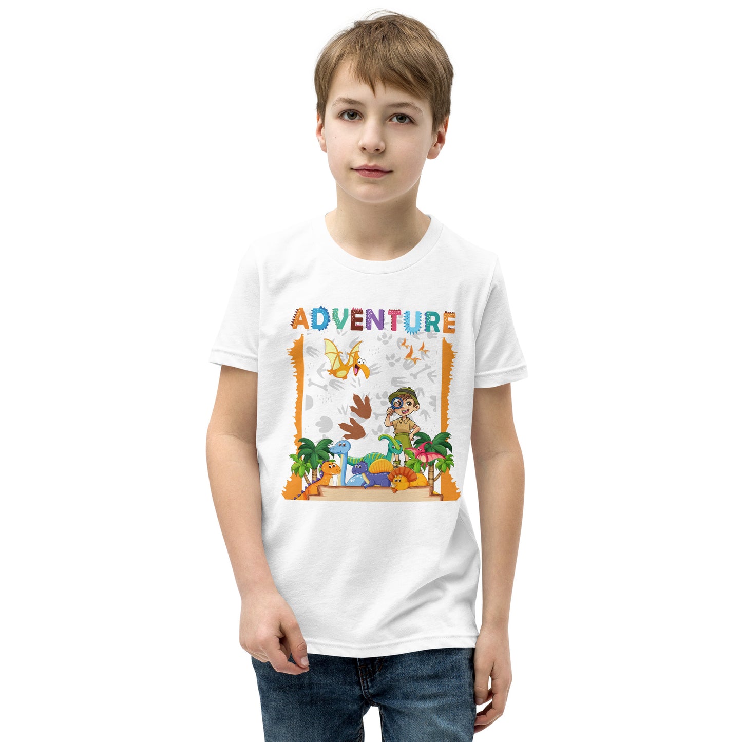 Adventure Dinosaurs Youth Tee Shirt