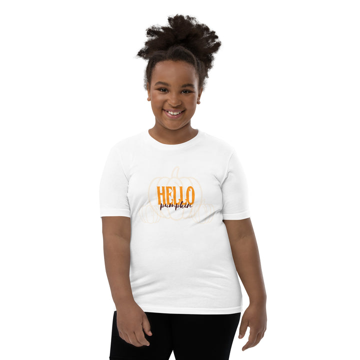 Hello Pumpkin - Youth Tee Shirt