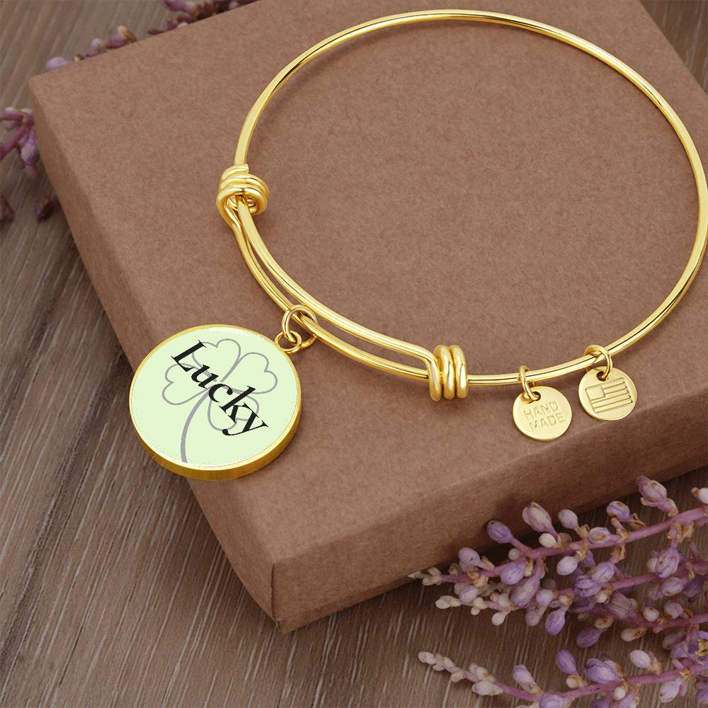 Brazalete de círculo de la suerte
