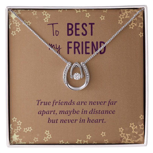 Lucky in Love with message box to Best Friend