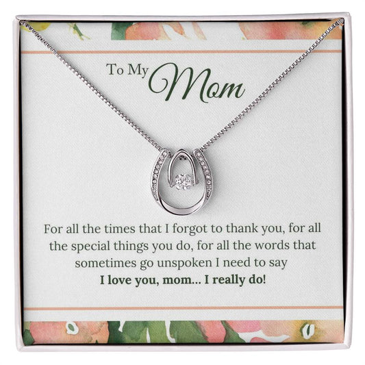 Lucky in Love with Message Box to Mom