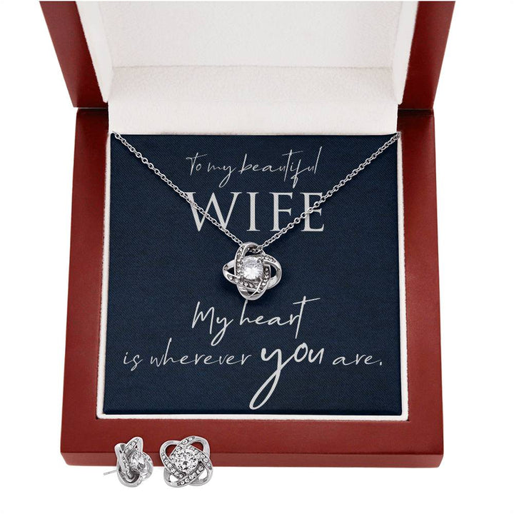 Love Knot Set with Wife Message Box