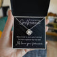 Collar Nudo de Amor con Mensaje para Novia