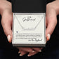 Name Necklace with Girlfriend message Box