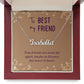 Name Necklace with Best Friend Message Box
