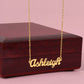 Collar con nombre personalizado