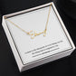 Collar con nombre de firma con cuadro de mensaje con nombre de plano personalizado