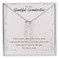 Multi Vertical Name Necklace Grandmother Message