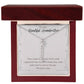 Multi Vertical Name Necklace Grandmother Message