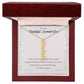 Multi Vertical Name Necklace Grandmother Message