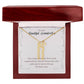 Multi Vertical Name Necklace Grandmother Message
