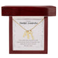 Multi Vertical Name Necklace Grandmother Message