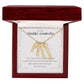 Multi Vertical Name Necklace Grandmother Message