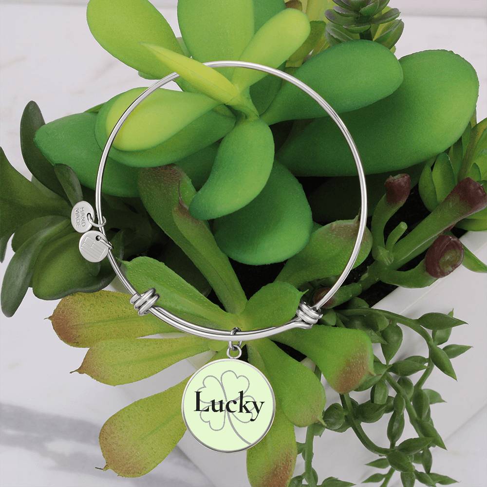 Brazalete de círculo de la suerte