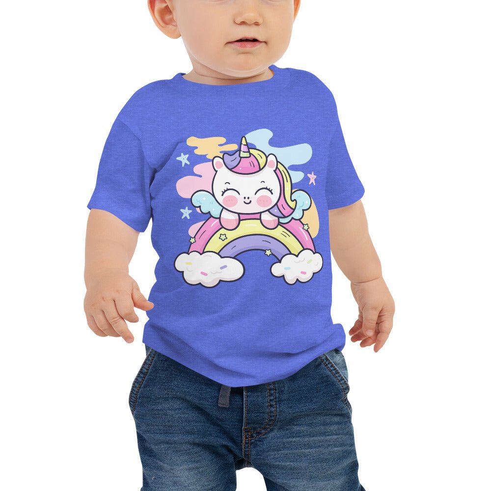 Rainbow Unicorn Baby Jersey Short Sleeve Tee