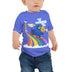 Skate Parrot - Camiseta de manga corta de punto bebé