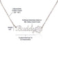 Dog Necklace with custom Mom box message